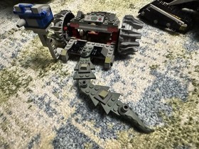 LEGO 76055 Killer Croc Sewer Smash Batman Figure Used 3/5 Mini Fig With Manual