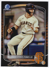 2025 Bowman - Chrome Prospects James Tibbs III #BCP-39 Reptilian Refractor (RC)