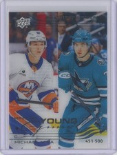 2025-26 Series 2 Matthew Schaefer/Michael Misa Young Guns Clear Cut #500