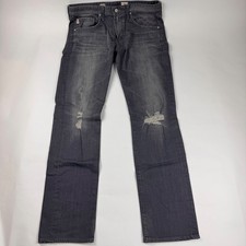 AG Adriano Goldschmied Jeans Mens Size 34X34 Blue The Matchbox Slim Straight