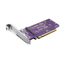 PCIe 3.0 to NVMe 4 M.2 Adapter for M.2 M Key PCIe to M.2, 1  4x M.2 M Key 