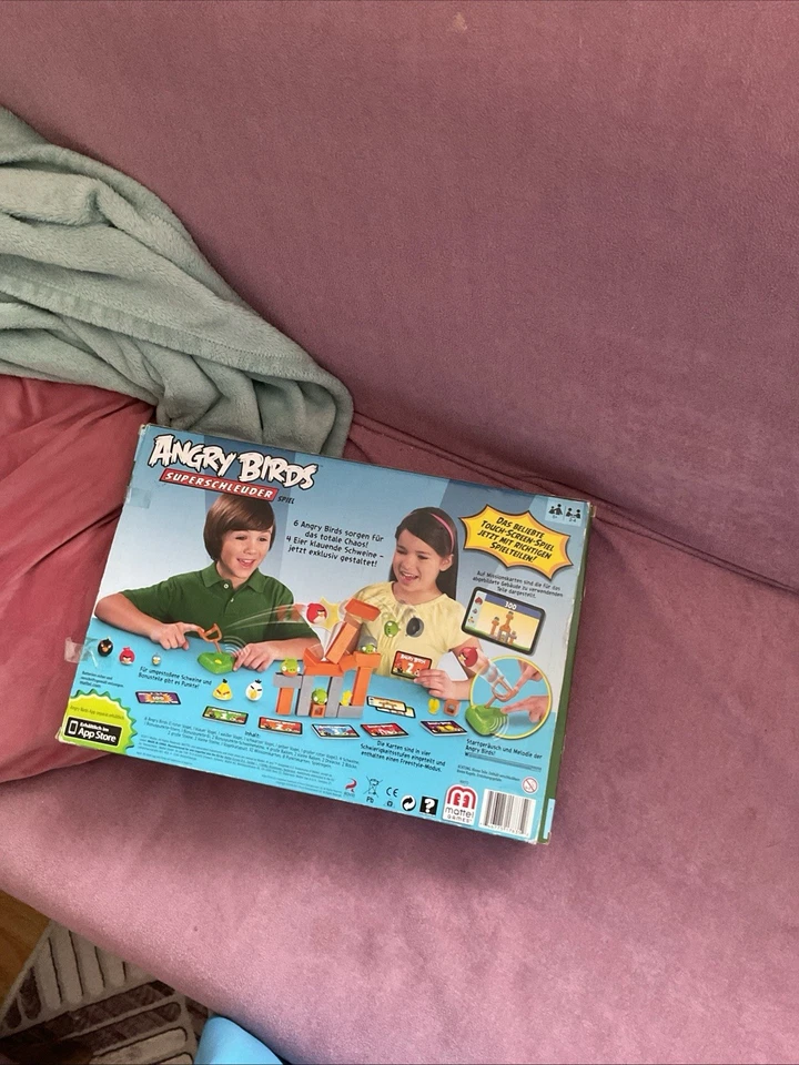 Angry Birds Mega Fling  Game Very Rare Slingshot Makes Sounds Working Great Set - Image 2 of 4