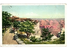 Hotel El Tovar Grand Canyon Arizona Detroit Publishing 1912 Posted Postcard