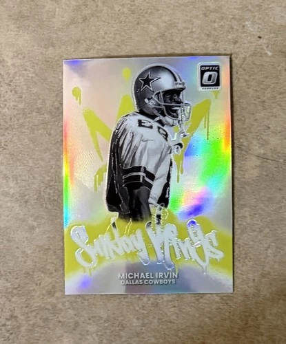 2025 Donruss Optic Michael Irvin Base (RAW)