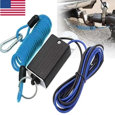 6Ft Trailer Breakaway Switch Trailer Break Control kit Electric Brake Switch Blu