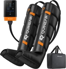 Cordless Leg Recovery Boots, 5-Zone Air Compression, 11 Levels, 3 Modes Medium 