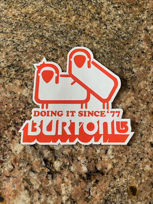 Burton Sheep doing it since 77 sticker - Ski Snowboard Mountain Sports