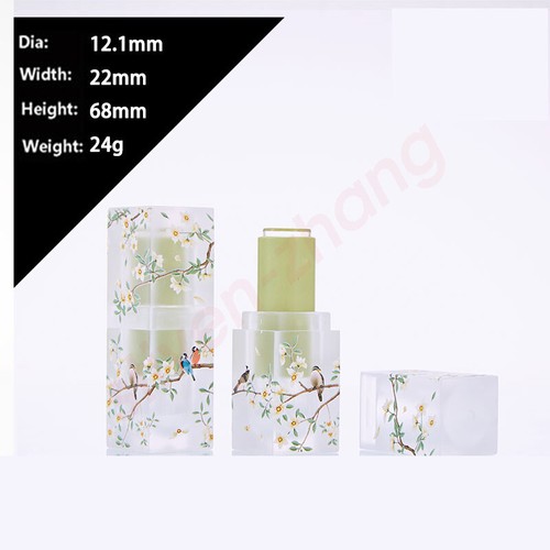 New Multiple Colour DIY Lip Balm Lipstick Container Empty Lipstick Tube Square - Picture 7 of 60