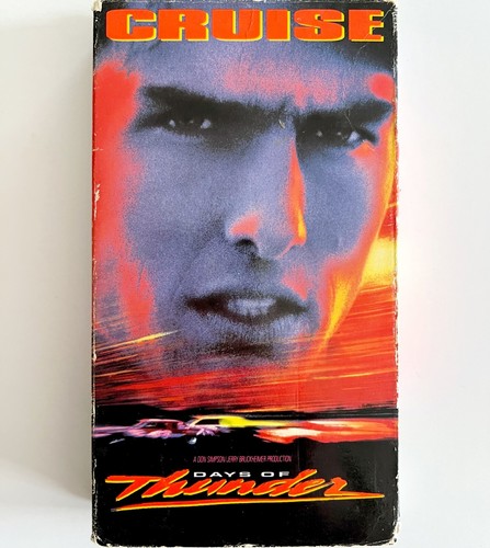 1990 Days of Thunder Vintage VHS Racing Tom Cruise VHSBX7 - Picture 2 of 2