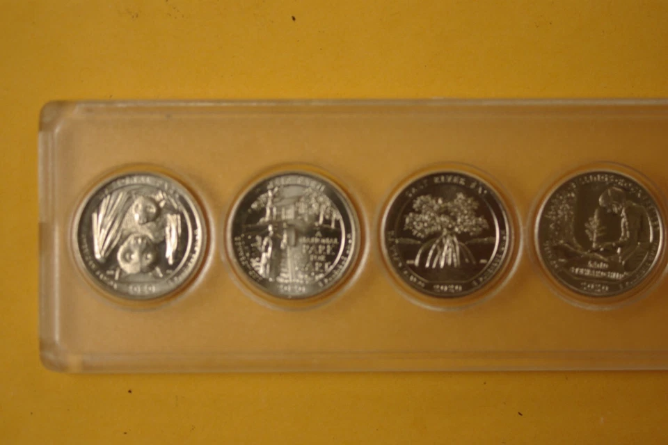 2020 W Complete 5 Quarter Set - Hard to Find - West Point V75 Privy Mark - Image 3 of 4