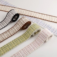 9.1m Tricoté Ruban Artisanat Bricolage Nœud Poils Clip Accessoire Fleur Pakaging