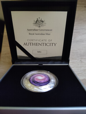 Silbermünze 1 oz ( Australien 2021 ) Earth and Beyond - Milkyway