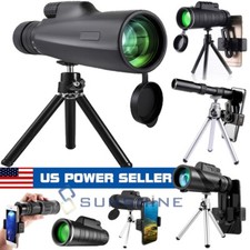 Military Zoom 80x100 40x60 Powerful Binoculars Day/Low Night Optics Waterproof