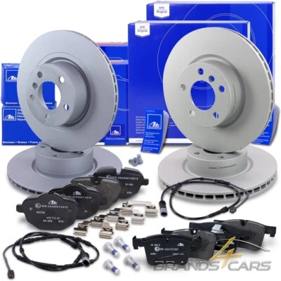 ATE BREMSSCHEIBEN +BREMSBELÄGE +WARNKONTAKTE VORNE+HINTEN FÜR BMW X3 F25 X4 F26 - Bild 1 von 4