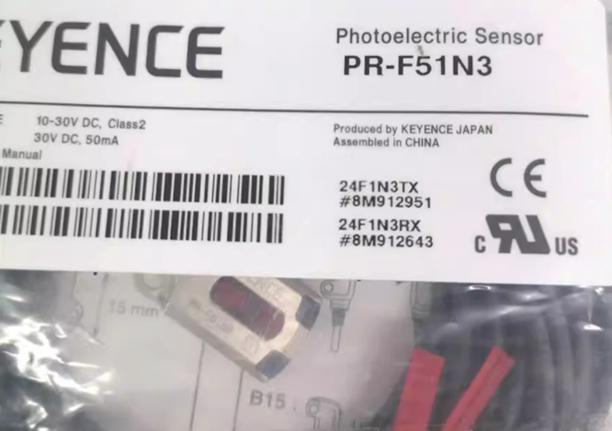 1PC Keyence PR-F51N3 Photoelectric Switch Sensor PRF51N3 Free
