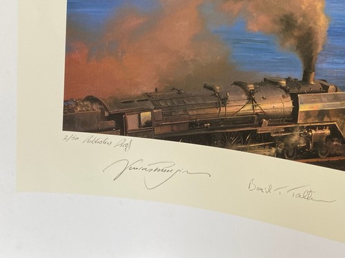 Nicolas Trudgian ARTIST PROOF aviation Art print Typhoons Over the Rhine 3 sig - Picture 3 of 5