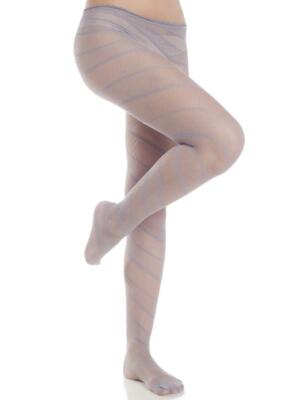 FANTASY STRUMPFHOSE MARKE TRIFIL 40 DEN ONE SIZE (36/42) MOD SPIRAL GRAU