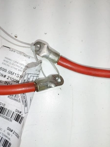 BMW 650I E63 2007 terminal de batería positiva Foto 2 de 4