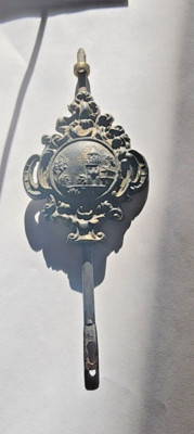 1910 INGRAHAM PARLOR CLOCK PENDULUM 6.5 '' long, Mechanical, Working Part VGC