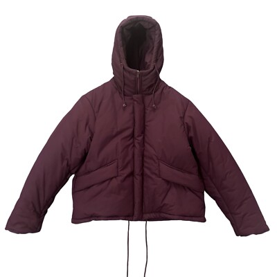 RARE YEEZY SEASON 5 OXBLOOD PUFFER JACKET XS | eBay