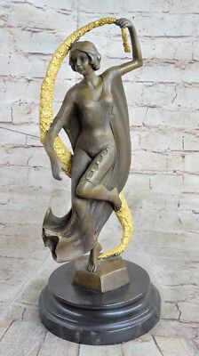 Aphrodite ~ Goddess of Love & Beauty (Venus) Beautiful Genuine 14'' Bronze Statue