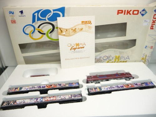 Piko 58200 H0 Olympia-Express-Set der DB Ep. V 940mm 3L Wechselstrom DEFEKT | Zustand: Gebraucht