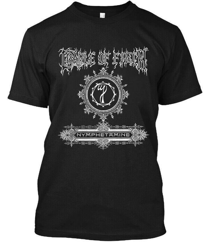 Limited New Popular Cradle of Filth Nymphetamine English Music T 