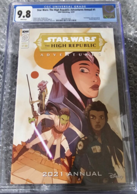 STAR WARS HIGH REPUBLIC ADVENTURES ANNUAL CGC 1st BELL ZETTIFAR  🔥HOT 🔥