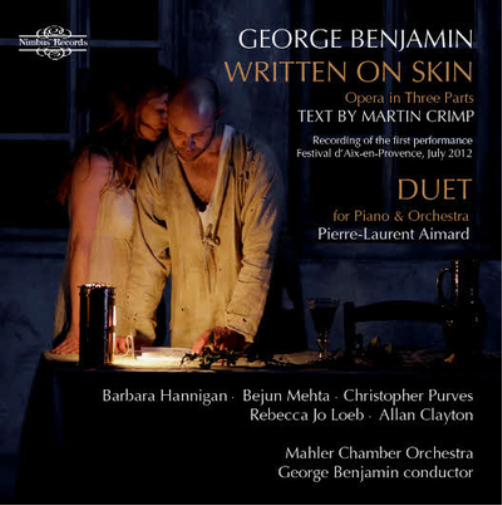 George Benjamin George Benjamin: Written On Skin (CD) Album