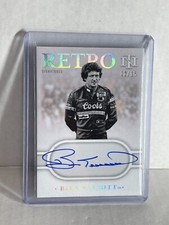 Bill Elliott 2016 panini national treasures signatures coors auto /15 on card ss