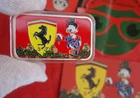 Rare Disney Scrooge Mcduck Ferrari 1 oz .999 Fine Silver Art Bar Supreme # / 100