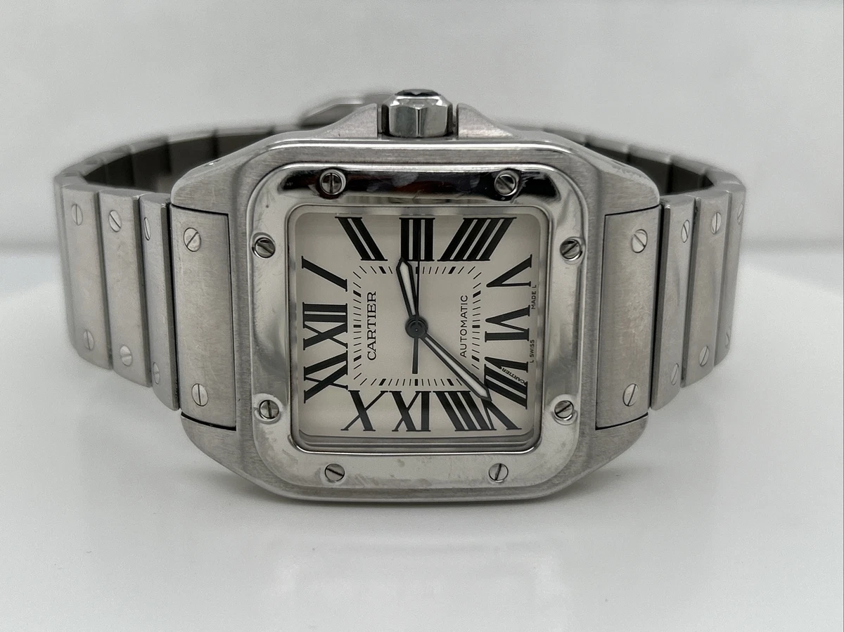 Cartier 2656 Santos 100 XL Automatic Stainless Steel 38mm Men s