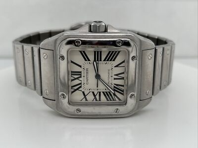 Cartier 2656 Santos 100 XL Automatic Stainless Steel 38mm Men s Watch