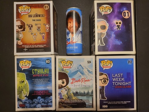 Funko Pop! - Stan Lee, Cthulhu, The Dude, John Oliver, Bob Ross! - Picture 3 of 6