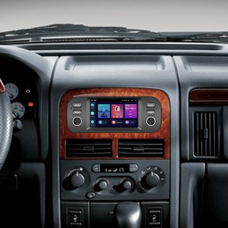 DAB+ 64G CarPlay Android Autoradio GPS Für JEEP Grand Cherokee Jouruney Wrangler - Bild 3 von 4