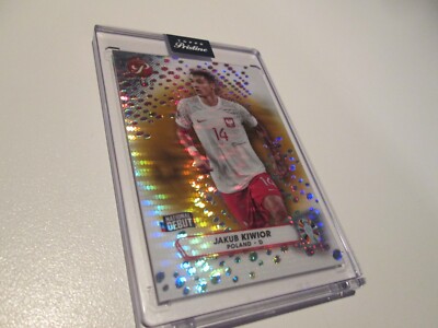 22 of 50 Jakub Kiwior  limited 22/50  Topps Pristine 2024   in Case / Holder