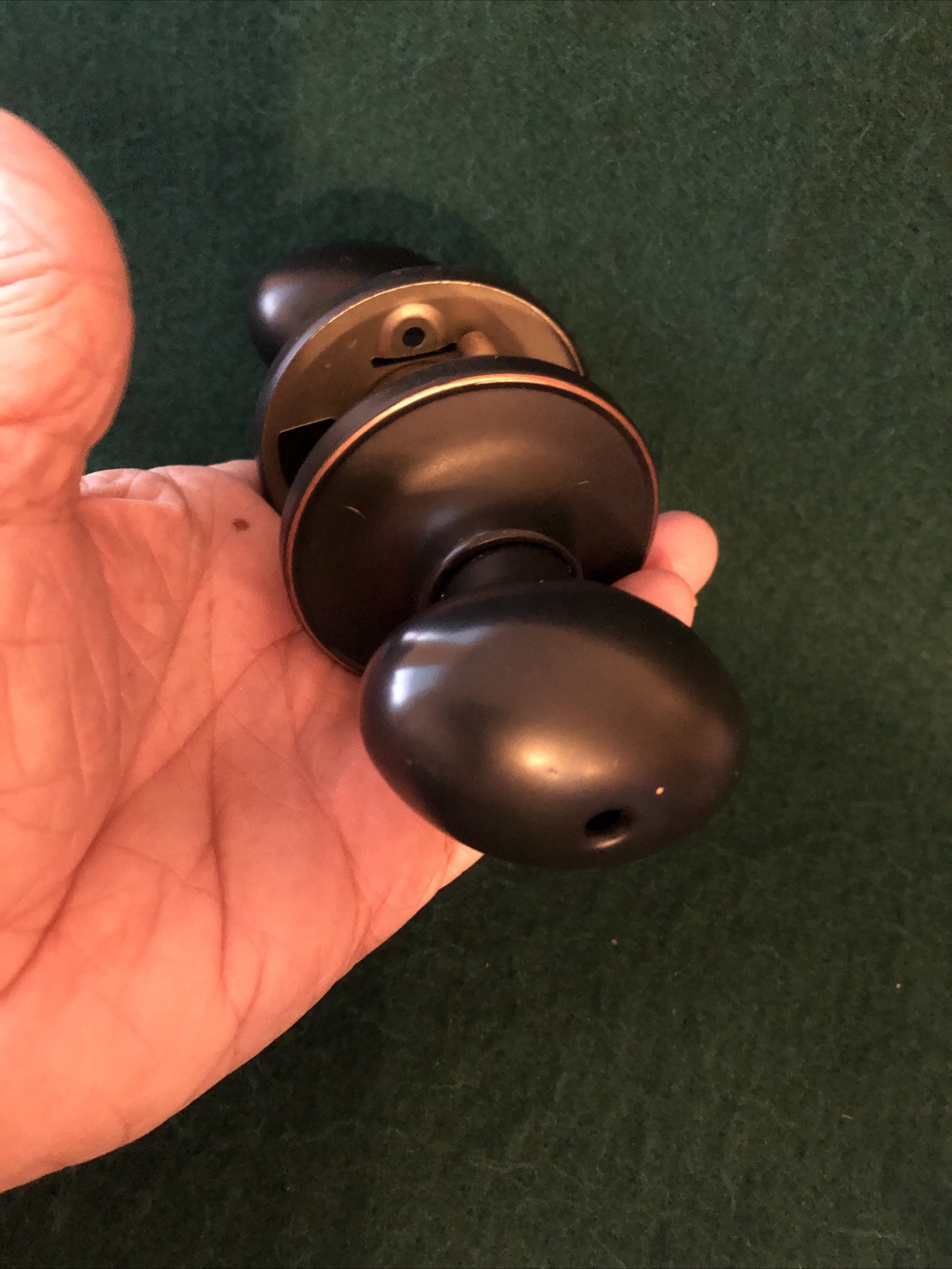 Delaney Hardware 102T CN US10BE Privacy Canova Bouton De