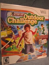 Outdoor Challenge: Active Life - Nintendo Wii No manual