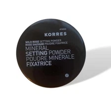 Korres Wild Rose Minerals Setting Powder  0.29oz Full Size Plastic Seal New