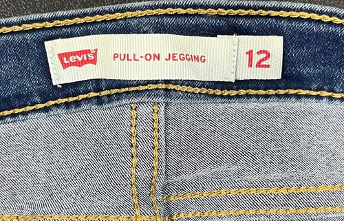 Levi's Girls' Skinny Fit Pull-On Jeggings Size 12 Mandolin - Picture 4 of 6