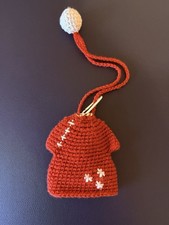 Handmade Crochet Badge Holder