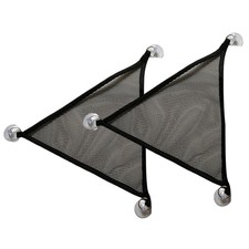 2pcs Bearded Dragon Hammock Habitat Lizard Reptile Lounger Mesh Hanging Bed