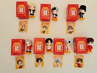 McDonald's Tinytan x BTS 2025 Happy Meal Toys Set Brand New Encore Edition 