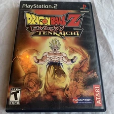 Dragon Ball Z: Budokai Tenkaichi (Sony PlayStation 2, 2005) PS2 Case & Game