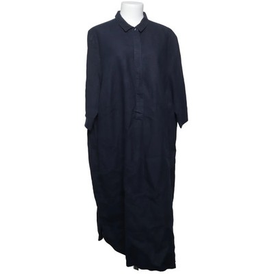 Erfo, Blusenkleid, Größe: 52, Blau, Einfarbig, Damen #K2H