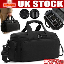 Large Digital Camera Shoulder Bag Waterproof Camera Lens Carry Case For DSLR SLR