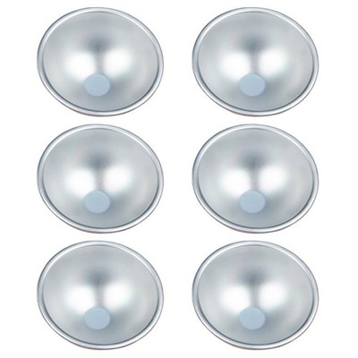  6 stücke Pudding Backbecher Aluminiumlegierung Mousse Kuchen Dessertformen für