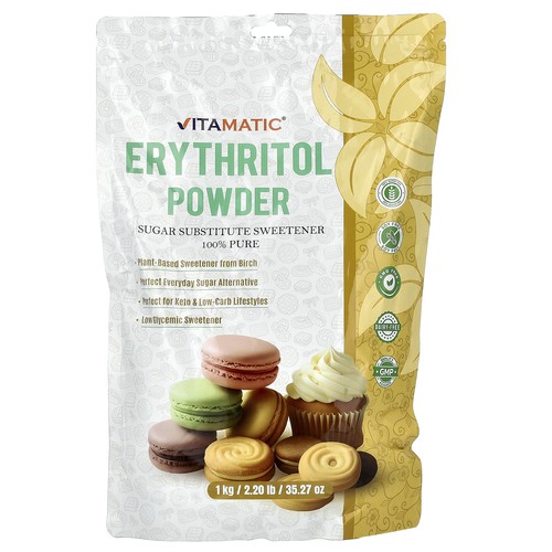 Erythritol Powder, 35.27 oz (1 kg)