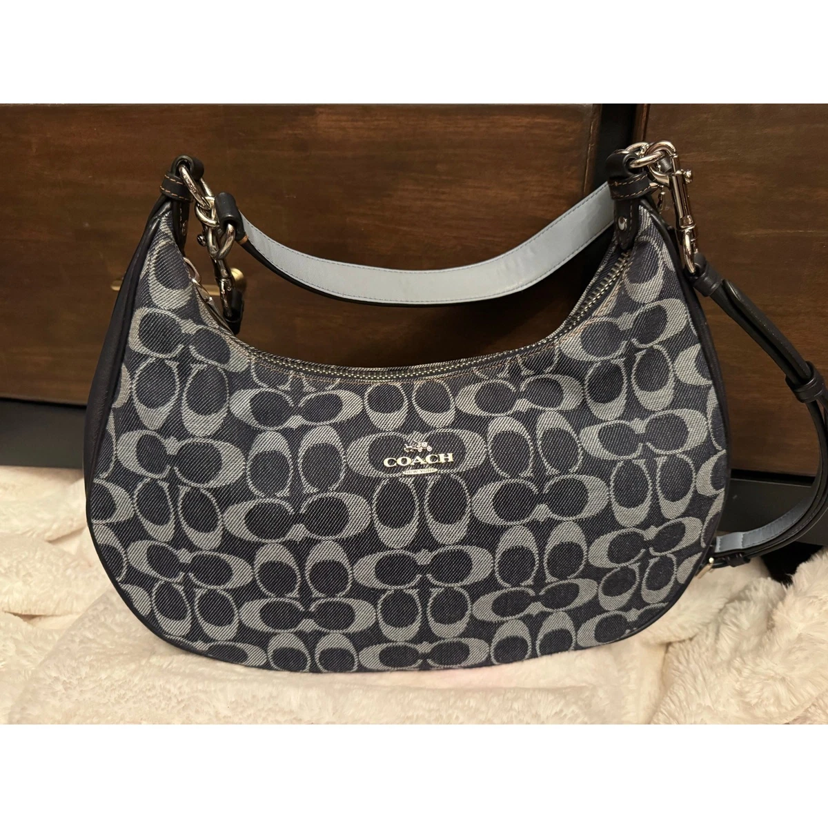 Coach Hobo Handbags & Bags Denim Exterior for Women | eBay