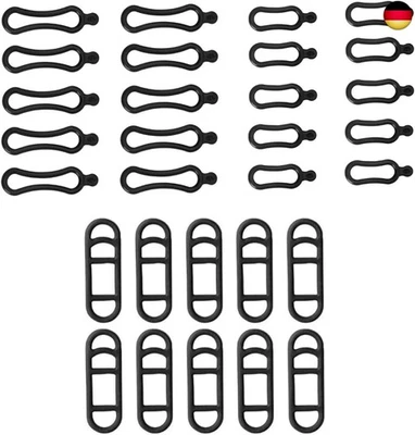 MARKE HOUSON HOUSON 30 Stück Fahrradlicht Gummiband, Fahrrad Silikonband Stretch Gummiringe